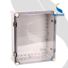 Fabricant Saipwell boîtier électronique de haute qualité pour PC avec charnière et hasp 340 * 280 * 130MM